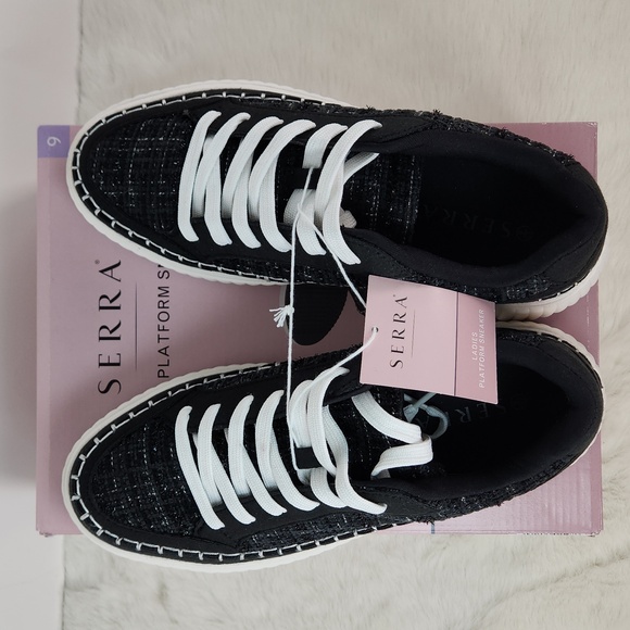 Serra Ladies Platform Sneakers, Size 9, NWT in Original Retail box - Picture 17 of 17